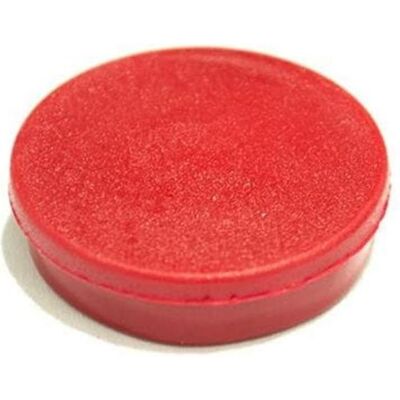 Bi-Office, Aimant, Haftmagnet Super Strong 20 mm Rot, 10 Stück (10x) - Publicité Bi-Office, Aimant, Haftmagnet Super Strong 20 mm Rot, 10 Stück (10x) - Publicité
