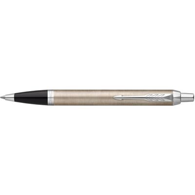 Parker Stylo, Stylo à bille IM Brushed Metal C.C. M (1x) - Publicité Parker Stylo, Stylo à bille IM Brushed Metal C.C. M (1x) - Publicité