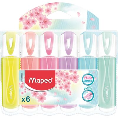 Magni, Marqueur, Fluo Peps Pastel (6x) - Publicité Magni, Marqueur, Fluo Peps Pastel (6x) - Publicité