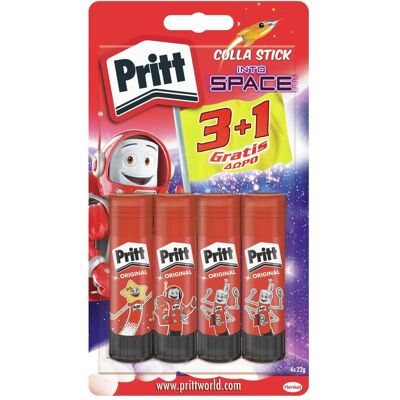 Henkel, Bâton de colle, Bâton de colle Pritt 22g - bl 3+1 Gratuit (22 g) - Publicité Henkel, Bâton de colle, Bâton de colle Pritt 22g - bl 3+1 Gratuit (22 g) - Publicité