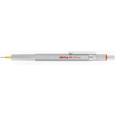 Rotring, Crayon à papier + critérium, Crayon à mine fine 800 (0.70 mm, HB, 1x) - Publicité Rotring, Crayon à papier + critérium, Crayon à mine fine 800 (0.70 mm, HB, 1x) - Publicité