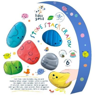 Haku Yoka - Crayons en forme - Crayons empilables en pierre - Crayons - Publicité Haku Yoka - Crayons en forme - Crayons empilables en pierre - Crayons - Publicité