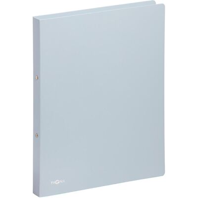 Pagna, Classeur, Classeur à anneaux A4 16mm gris pastel/bleu 2 rg eco PP (A4, 23 mm, 1 pcs) - Publicité Pagna, Classeur, Classeur à anneaux A4 16mm gris pastel/bleu 2 rg eco PP (A4, 23 mm, 1 pcs) - Publicité