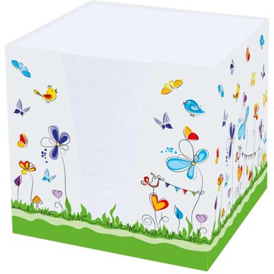 Rnk, Notes adhésives, Boîte à fiches 9,2x9,2x9,2 cm (LxHxP) 9x9 cm (LxH) 900 feuilles remplies Carton (92 x 92 mm) - Publicité Rnk, Notes adhésives, Boîte à fiches 9,2x9,2x9,2 cm (LxHxP) 9x9 cm (LxH) 900 feuilles remplies Carton (92 x 92 mm) - Publicité