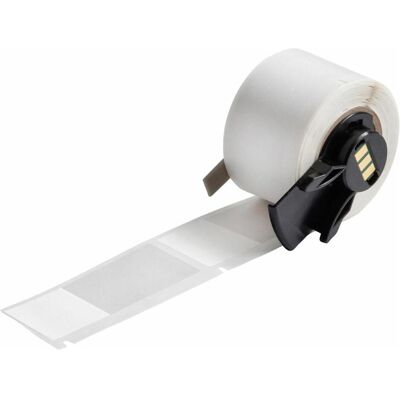 Brady, Rouleau d’étiquettes, M6-75-461, polyester, blanc/transparent, 25.40 x 25.40(66.68) mm, auto-adhésif, permanent (33.32 mm) - Publicité Brady, Rouleau d’étiquettes, M6-75-461, polyester, blanc/transparent, 25.40 x 25.40(66.68) mm, auto-adhésif, permanent (33.32 mm) - Publicité