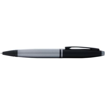 Cross, Stylo, Stylo à bille Calais gris mat/noir en boîte cadeau (1x) - Publicité Cross, Stylo, Stylo à bille Calais gris mat/noir en boîte cadeau (1x) - Publicité