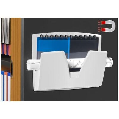 Cep, Présentoir, Porte-brochures mural, magnétique, DIN A4, 1 compartiment, gris (A4) - Publicité Cep, Présentoir, Porte-brochures mural, magnétique, DIN A4, 1 compartiment, gris (A4) - Publicité