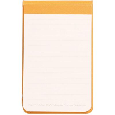 Rhodia, Cahier + bloc-notes, Rhodiarama Webnotepad 9x14 L ORANGE (A6, À rayures) - Publicité Rhodia, Cahier + bloc-notes, Rhodiarama Webnotepad 9x14 L ORANGE (A6, À rayures) - Publicité