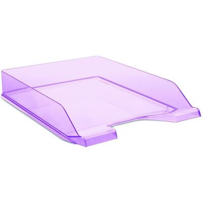 Donau, Archivage + classement, Corbeille à courrier de bureau, polystyrène, a4, standard, violet (A4) - Publicité Donau, Archivage + classement, Corbeille à courrier de bureau, polystyrène, a4, standard, violet (A4) - Publicité