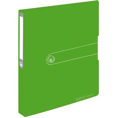 Herlitz, Classeur, Classeur à anneaux PP 2 anneaux opaque pomme (A4, 38 mm, 1 pcs) - Publicité Herlitz, Classeur, Classeur à anneaux PP 2 anneaux opaque pomme (A4, 38 mm, 1 pcs) - Publicité