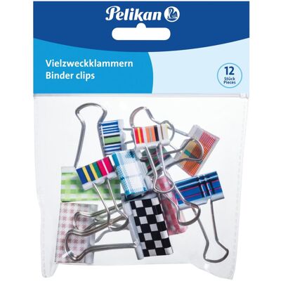 Pelikan Attaches, Agrafes à usages multiples (12x) - Publicité Pelikan Attaches, Agrafes à usages multiples (12x) - Publicité