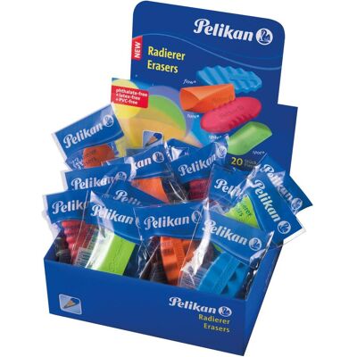 Pelikan Gomme + correcteur, Gomme à effacer - Publicité Pelikan Gomme + correcteur, Gomme à effacer - Publicité