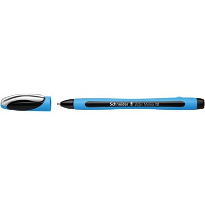Schneider, Stylo, Stylo à bille Slider Memo Extra Large (XB), Bleu, 10 pièces (10x) - Publicité Schneider, Stylo, Stylo à bille Slider Memo Extra Large (XB), Bleu, 10 pièces (10x) - Publicité