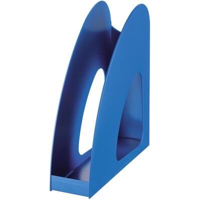 Han, Archivage + classement, Porte-revues TWIN 7,6x25,6x23,9 cm (lxhxp) DIN C4 Matière : polystyrène bleu (C4) - Publicité Han, Archivage + classement, Porte-revues TWIN 7,6x25,6x23,9 cm (lxhxp) DIN C4 Matière : polystyrène bleu (C4) - Publicité