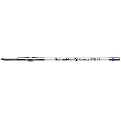Schneider, Cartouche de rechange + encrier, 10 recharges Express 775 pour stylo à bille M bleu (Bleu, 0.50 mm, 10 pcs) - Publicité Schneider, Cartouche de rechange + encrier, 10 recharges Express 775 pour stylo à bille M bleu (Bleu, 0.50 mm, 10 pcs) - Publicité