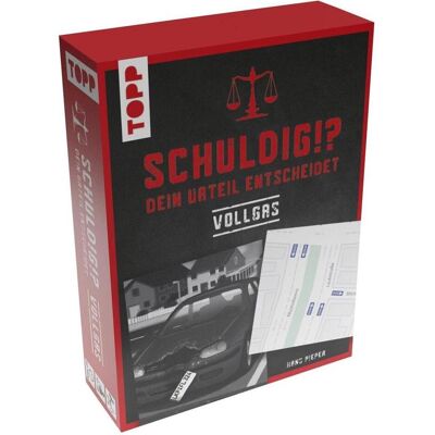 Frech Verlag GmbH Coupable?! Ton jugement décide - Course effrénée - Jeu de société - Publicité Frech Verlag GmbH Coupable?! Ton jugement décide - Course effrénée - Jeu de société - Publicité