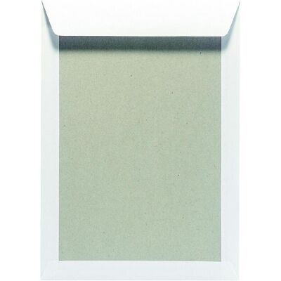 Mailmedia, Pochette d'expédition + enveloppe à bulles, Pochettes dos en carton /321690 / 30001775, blanc, DIN B4, 120g/qm, VE100 (321690 (100 pcs) - Publicité Mailmedia, Pochette d'expédition + enveloppe à bulles, Pochettes dos en carton /321690 / 30001775, blanc, DIN B4, 120g/qm, VE100 (321690 (100 pcs) - Publicité