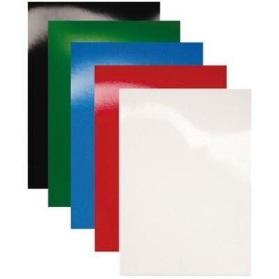 GBC Matériel de couverture HiGloss A4, Relieuse : accessoires, Blanc - Publicité GBC Matériel de couverture HiGloss A4, Relieuse : accessoires, Blanc - Publicité