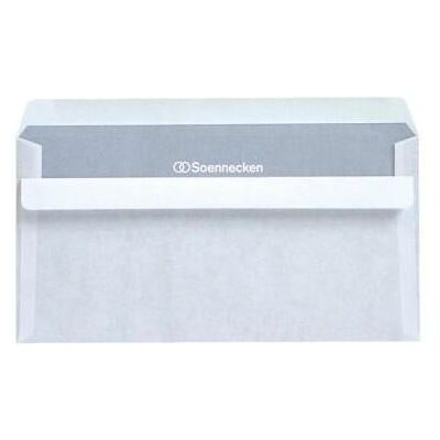 Soennecken, Enveloppes, Enveloppe Format de l'enveloppe : DIN long Dimensions : 220 x 110 mm (l x h) (220 x 110 mm, DL, 100x) - Publicité Soennecken, Enveloppes, Enveloppe Format de l'enveloppe : DIN long Dimensions : 220 x 110 mm (l x h) (220 x 110 mm, DL, 100x) - Publicité