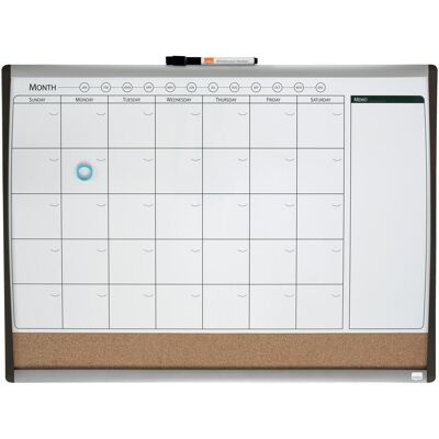 Nobo, Tableau de présentation, Tableau combiné (58.50 x 43 cm) - Publicité Nobo, Tableau de présentation, Tableau combiné (58.50 x 43 cm) - Publicité