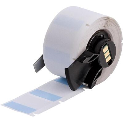 Brady, Rouleau d’étiquettes, M6-19-427-BL, vinyle, auto-laminant, bleu/transparent, mat, 25.40 x 9.53(25.40) mm, pour (33.32 mm) - Publicité Brady, Rouleau d’étiquettes, M6-19-427-BL, vinyle, auto-laminant, bleu/transparent, mat, 25.40 x 9.53(25.40) mm, pour (33.32 mm) - Publicité