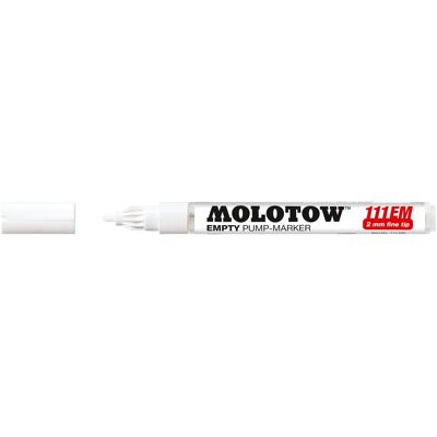 Molotow, Marqueur, Marqueur à pompe vide 111EM 2mm (1x) - Publicité Molotow, Marqueur, Marqueur à pompe vide 111EM 2mm (1x) - Publicité