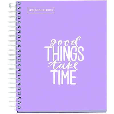 Miquelrius, Cahier + bloc-notes, Message Notebook (A5, Quadrillé, Couverture rigide) - Publicité Miquelrius, Cahier + bloc-notes, Message Notebook (A5, Quadrillé, Couverture rigide) - Publicité