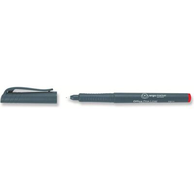 Koh-i-Noor, Stylo, Fineliner " Office Liner - Rot " Kunststoff- Rundspitze / 0,5 mm Strichstaerke - Publicité Koh-i-Noor, Stylo, Fineliner " Office Liner - Rot " Kunststoff- Rundspitze / 0,5 mm Strichstaerke - Publicité