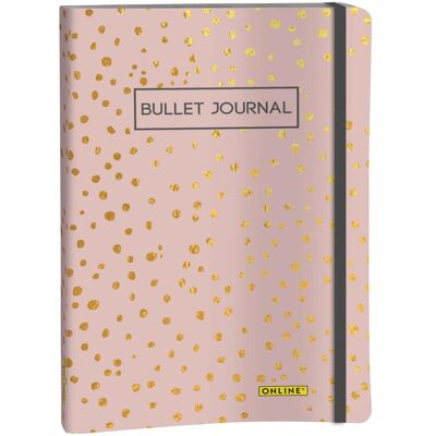 Online, Cahier + bloc-notes, Bullet Journal (A5, Pointillés, Couverture rigide) - Publicité Online, Cahier + bloc-notes, Bullet Journal (A5, Pointillés, Couverture rigide) - Publicité