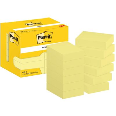 Post-it, Notes adhésives, Standard (38 x 51 mm) - Publicité Post-it, Notes adhésives, Standard (38 x 51 mm) - Publicité