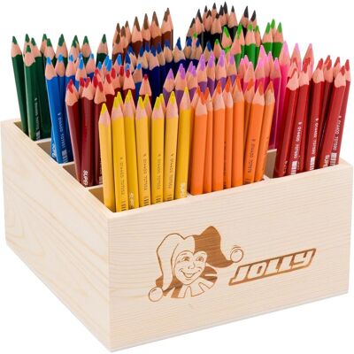 Crayons de couleur JOLLY Delta - 144 pcs. Publicité Crayons de couleur JOLLY Delta - 144 pcs. Publicité
