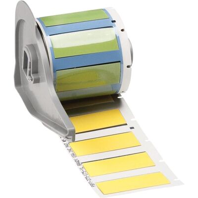 Brady, Rouleau d’étiquettes, M7-375-175-7641-YLL, Gaine thermorétractable en polyoléfine sans halogène PermaSleeve, 2:1, jaune, - Publicité Brady, Rouleau d’étiquettes, M7-375-175-7641-YLL, Gaine thermorétractable en polyoléfine sans halogène PermaSleeve, 2:1, jaune, - Publicité