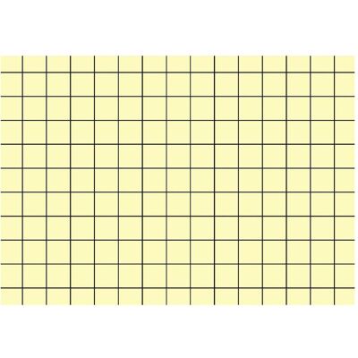 Brunnen, Fiche, Fiches A8 quadrillées jaune UE=100 pièces (A8, 180 g/m²) - Publicité Brunnen, Fiche, Fiches A8 quadrillées jaune UE=100 pièces (A8, 180 g/m²) - Publicité