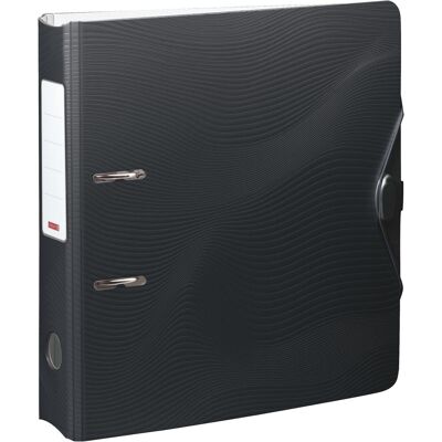 Brunnen, Classeur, Classeur WAVE onyx plastique 7,0 cm DIN A4 (A4, 70 mm, 1 pcs) - Publicité Brunnen, Classeur, Classeur WAVE onyx plastique 7,0 cm DIN A4 (A4, 70 mm, 1 pcs) - Publicité
