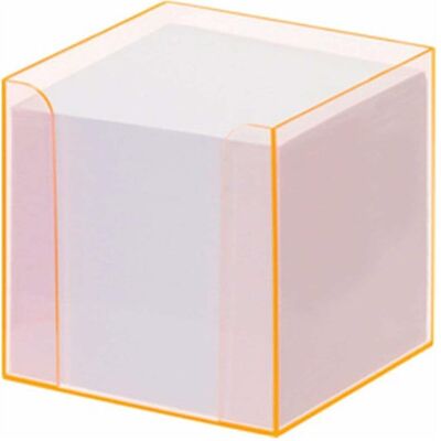 Folia, Notes adhésives, Boîte à fiches LUXBOX transparente incl. 800 fiches blanches - Publicité Folia, Notes adhésives, Boîte à fiches LUXBOX transparente incl. 800 fiches blanches - Publicité