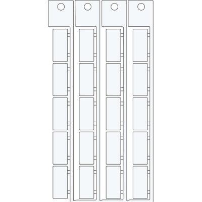 Brady, Étiquettes, TAG 9X20 LUMBERG, marquage de composants LU, 9 x 20 (380 remorques) - Publicité Brady, Étiquettes, TAG 9X20 LUMBERG, marquage de composants LU, 9 x 20 (380 remorques) - Publicité
