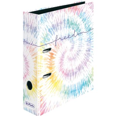 Herlitz, Classeur, New Batik Freedom (A4, 80 mm, 1 pcs) - Publicité Herlitz, Classeur, New Batik Freedom (A4, 80 mm, 1 pcs) - Publicité