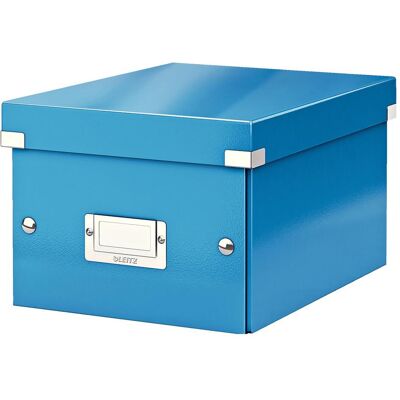 Leitz, Archivage + classement, Boîte de rangement Wow Click & Store (A5) - Publicité Leitz, Archivage + classement, Boîte de rangement Wow Click & Store (A5) - Publicité