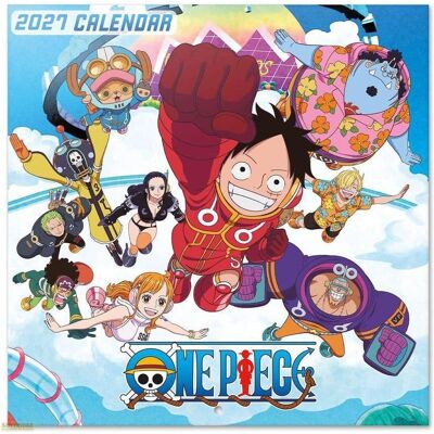 Grupo Erik, Calendrier + agenda, One Piece calendrier mural 2027 30 x 30 cm (Spécial) - Publicité Grupo Erik, Calendrier + agenda, One Piece calendrier mural 2027 30 x 30 cm (Spécial) - Publicité