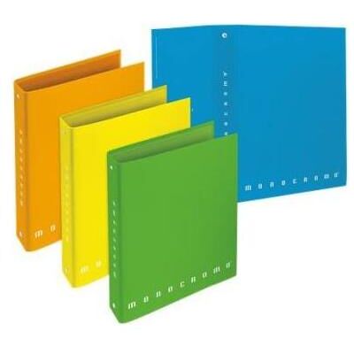 Pigna, Classeur, Lot de 5 classeurs à anneaux monochromes (A4, 30 mm, 5 pcs) - Publicité Pigna, Classeur, Lot de 5 classeurs à anneaux monochromes (A4, 30 mm, 5 pcs) - Publicité