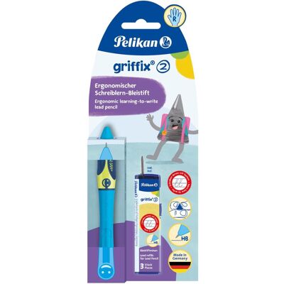 Pelikan Crayon à papier + critérium, Crayon 'Griffix' RH (HB, 1x) - Publicité Pelikan Crayon à papier + critérium, Crayon 'Griffix' RH (HB, 1x) - Publicité