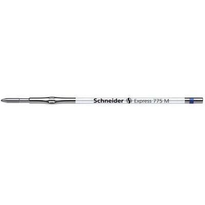 Schneider, Cartouche de rechange + encrier, 10 recharges Express 775 pour stylo à bille M bleu (Bleu, 0.50 mm, 10 pcs) - Publicité Schneider, Cartouche de rechange + encrier, 10 recharges Express 775 pour stylo à bille M bleu (Bleu, 0.50 mm, 10 pcs) - Publicité