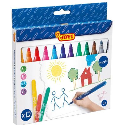 Jovi, Écriture + dessin, Filzmaler (12x) - Publicité Jovi, Écriture + dessin, Filzmaler (12x) - Publicité