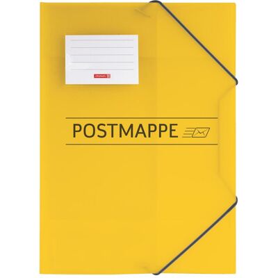 Brunnen, Porte-documents, Chemise à rabats DIN A4 jaune (A4, 1x) - Publicité Brunnen, Porte-documents, Chemise à rabats DIN A4 jaune (A4, 1x) - Publicité