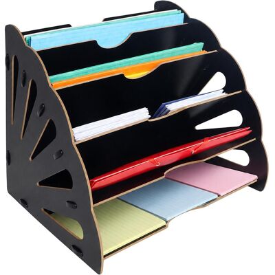 Relaxdays, Archivage + classement, Porte-courrier (FORMAT DIN-A4) - Publicité Relaxdays, Archivage + classement, Porte-courrier (FORMAT DIN-A4) - Publicité
