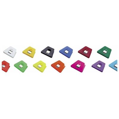 Laurel, Attaches, 100 pinces à lettres, couleurs assorties 70,0 mm (100x) - Publicité Laurel, Attaches, 100 pinces à lettres, couleurs assorties 70,0 mm (100x) - Publicité