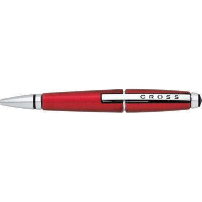 Cross, Stylo, Roller Edge rouge/argent (1x) - Publicité Cross, Stylo, Roller Edge rouge/argent (1x) - Publicité