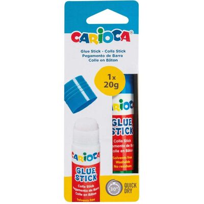 Carioca, Bâton de colle, Colle Stick 20g Bli (20 g) - Publicité Carioca, Bâton de colle, Colle Stick 20g Bli (20 g) - Publicité