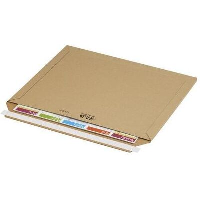 Raja, Pochette d'expédition + enveloppe à bulles, Enveloppes PCMA4C Marron (100 pcs) - Publicité Raja, Pochette d'expédition + enveloppe à bulles, Enveloppes PCMA4C Marron (100 pcs) - Publicité