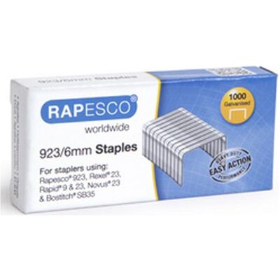 Rapesco Attaches, Agrafes (1000x) - Publicité Rapesco Attaches, Agrafes (1000x) - Publicité